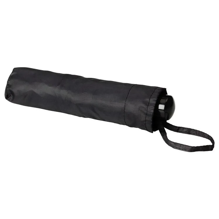 KNALLA Umbrella, foldable, black, 90477639