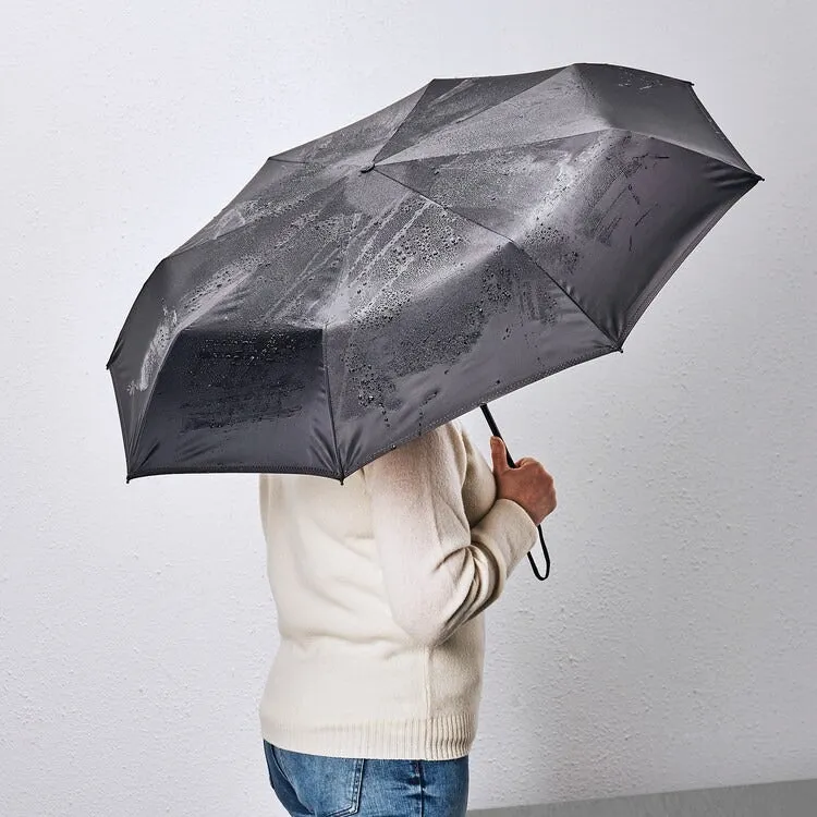 KNALLA Umbrella, foldable, black, 90477639