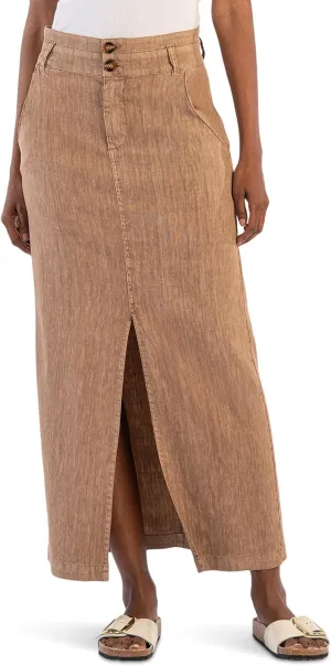KUT from the Kloth Women's Freida-Front Slit Skirt
