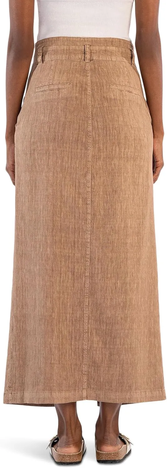 KUT from the Kloth Women's Freida-Front Slit Skirt
