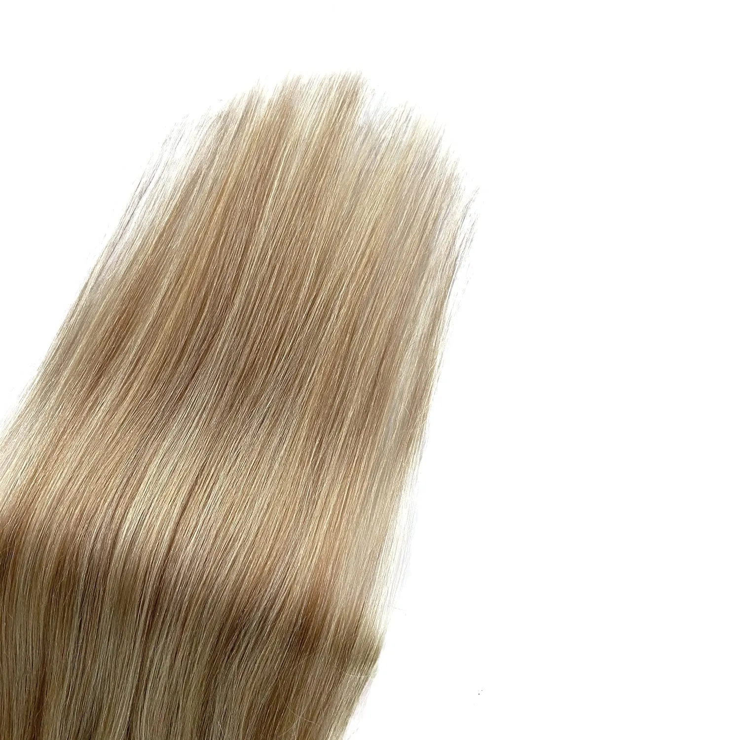 Labetti Clip in Hair Extensions Human Hair with Blonde Highlights 7 Pieces 70g Silky Straight Weft Remy Hair(18 inches, #27-613)