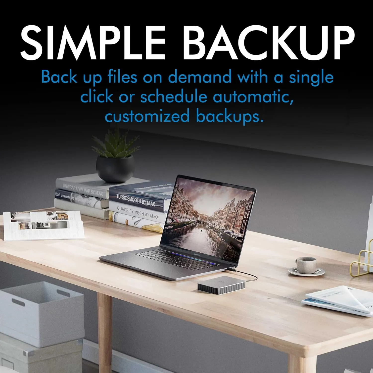 LaCie Mobile Drive Secure, 5 TB, Portable External Hard Drive 2.5 Inch Mac & PC Space Grey (STLR5000400)