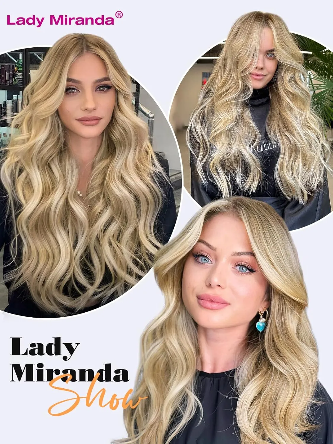 LADY MIRANDA 20 Inch Micro Bead Hair Extensions 100g 8PCS Double Weft Human Hair Extensions Reusable Seamless Weft & Handmade Twin Tabs for Effortless Volume(9A/60, 20 Inch)