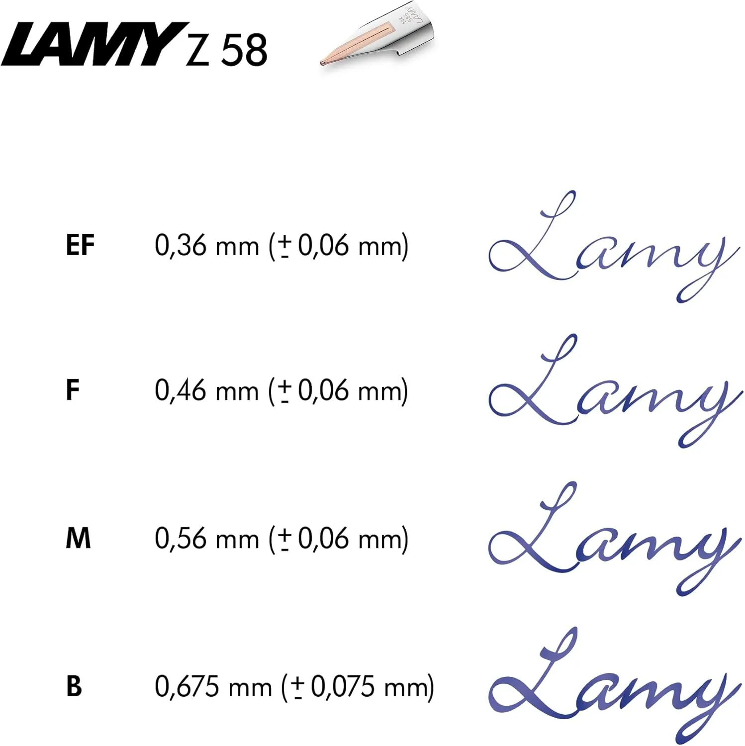 LAMY dialog cc Fountain Pen 081 in Matte Blue Lacquer Finish with Twist Mechanism 14 Carat Bi-Colour Rose Gold Nib in EF Includes 5 Packs of Lamy T 10 Blue Cartridge Converter Z 27 and Leather Case