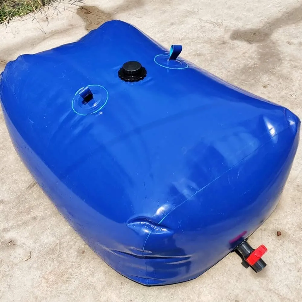Large Outdoor Water Storage Container,Foldable Water Bag with Faucet, Portable Rain Barrel for Garden Irrigation, Emergency Water Tank(3000L(792gal))