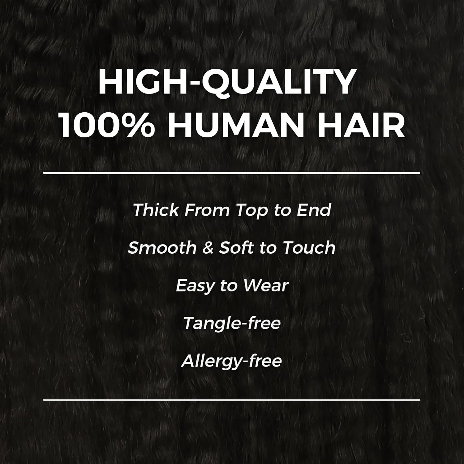 Lashey Hair Extensions Seamless Clip in Real Human Hair Natural Black 18 Inch 110g 7Pcs Kinky Staight Human Hair Extensions Skin Weft Remy Hair for Black Women