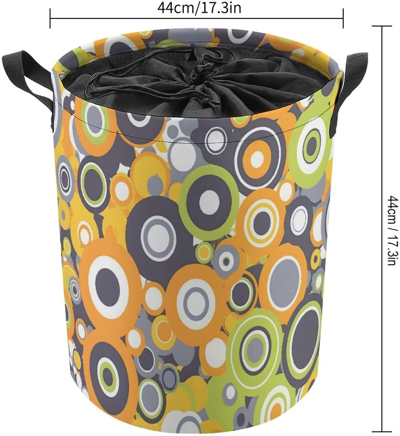 Laundry Hampers, Large Drawstring Laundry Bag, Removable Laundry Bags, Collapsible Storage Bin with Handles for Home Organization, Kids Room, Nursery Line