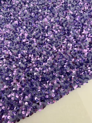 Lavender Sequin on Velvet
