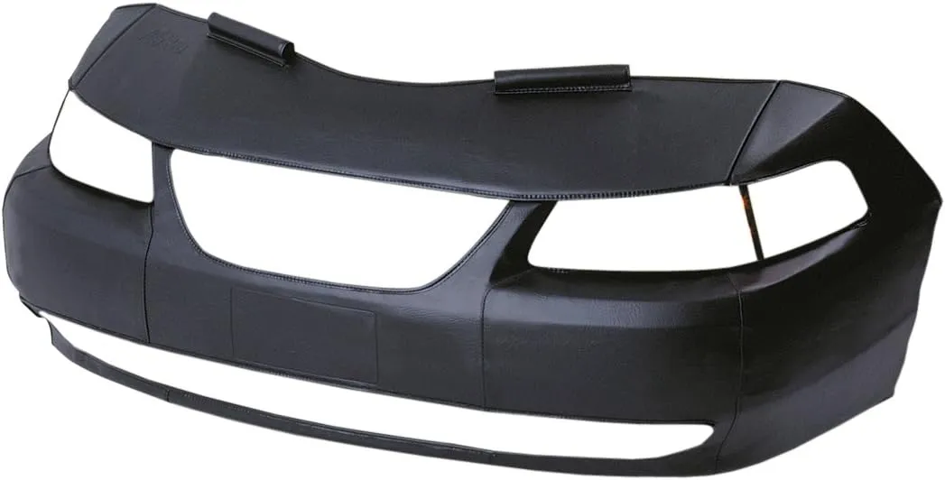 Lebra Covercraft Custom Fit Front End Cover for Kia Spectra - (Vinyl, Black)