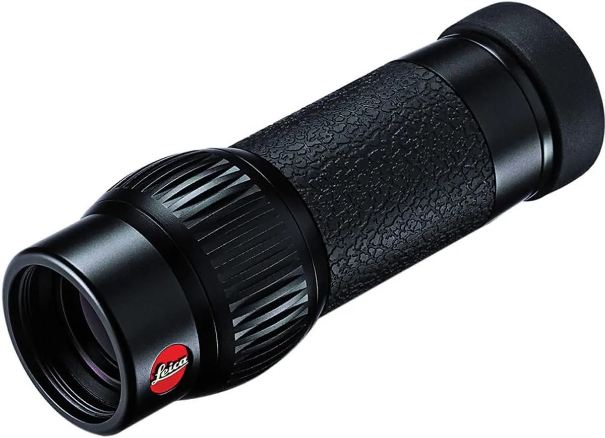 Leica 8x20 Waterproof (5m) Monovid Monocular with Close Up Converter Lens - Black