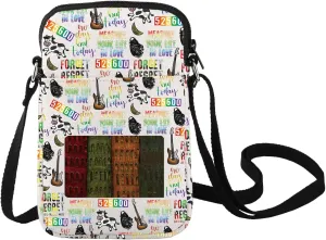 LEVLO Roger Musical Crossbody Bag Roger & Mimi Fans Gift Mimi Drama Shoulder Bag Musical Theatre Merch