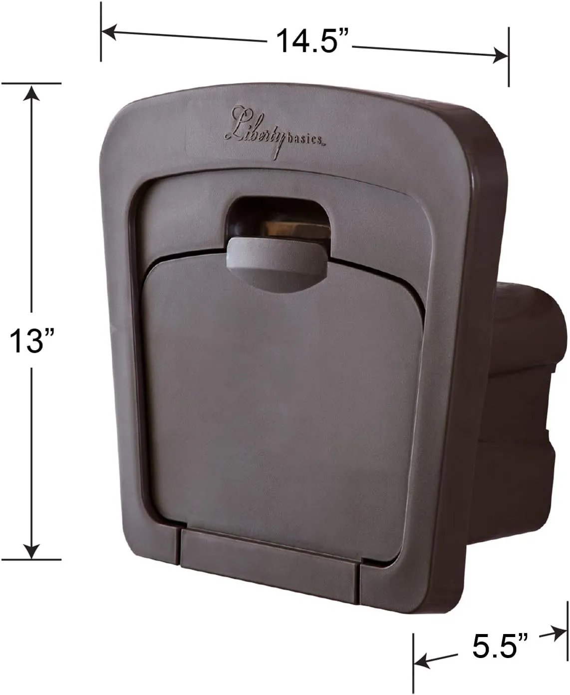 Liberty Basics 501 Garden Hose Hanger w/Storage Compartment