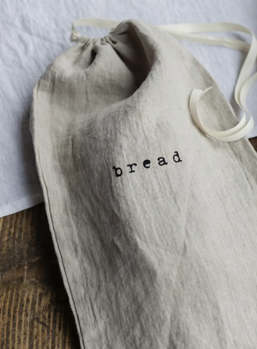 Linen Bread Bag