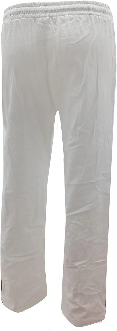 Linen Pants Women Loose Fit Cotton Pants Lightweight Summer Pants Loose Trousers Pants Casual High Waist Pants