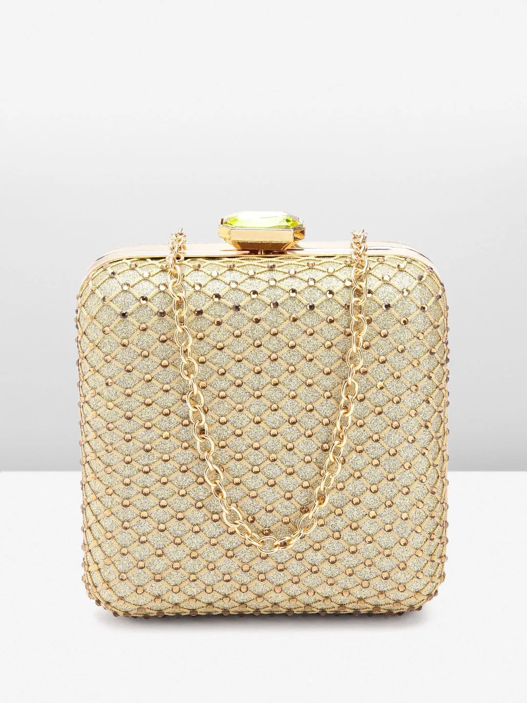 Lino Perros Embellished Party Box Clutch
