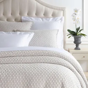 Lodi Sand Matelasse Coverlet, King Size, Neutral Solid Pattern