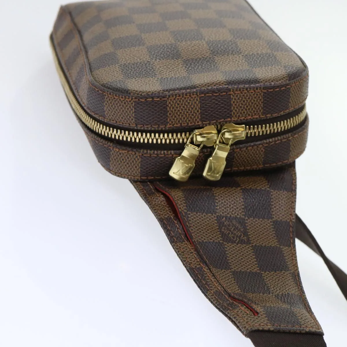 Louis Vuitton Geronimo  Canvas Shoulder Bag ()