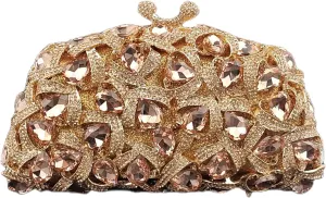 Luxury Crystal Clutch Women Glitter Rhinestone Evening Bag for Party Wedding