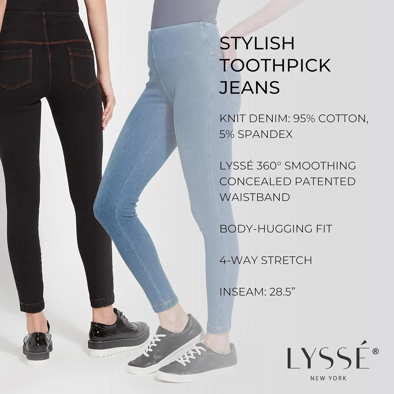 Lyssé Women's Toothpick Denim Legging