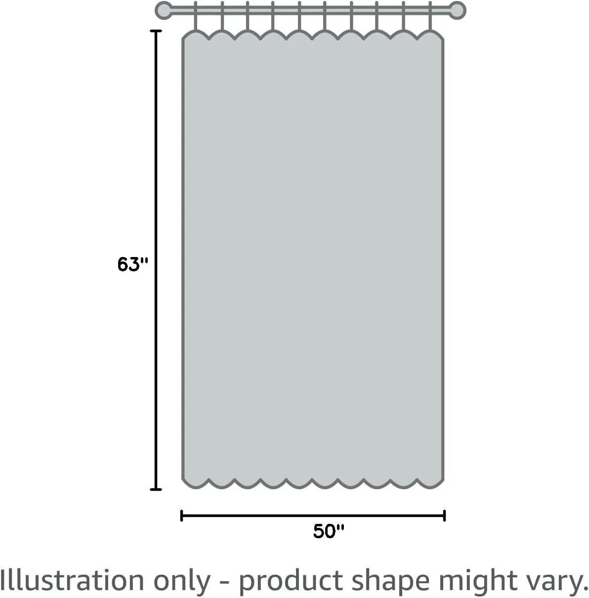 Madison Park - MP40-5644 Rosette Floral Embellished Cuff Tab Top Solid Window Treatments Curtain Panel Drape for Bedroom Living Room and Dorm, 50"X63", White