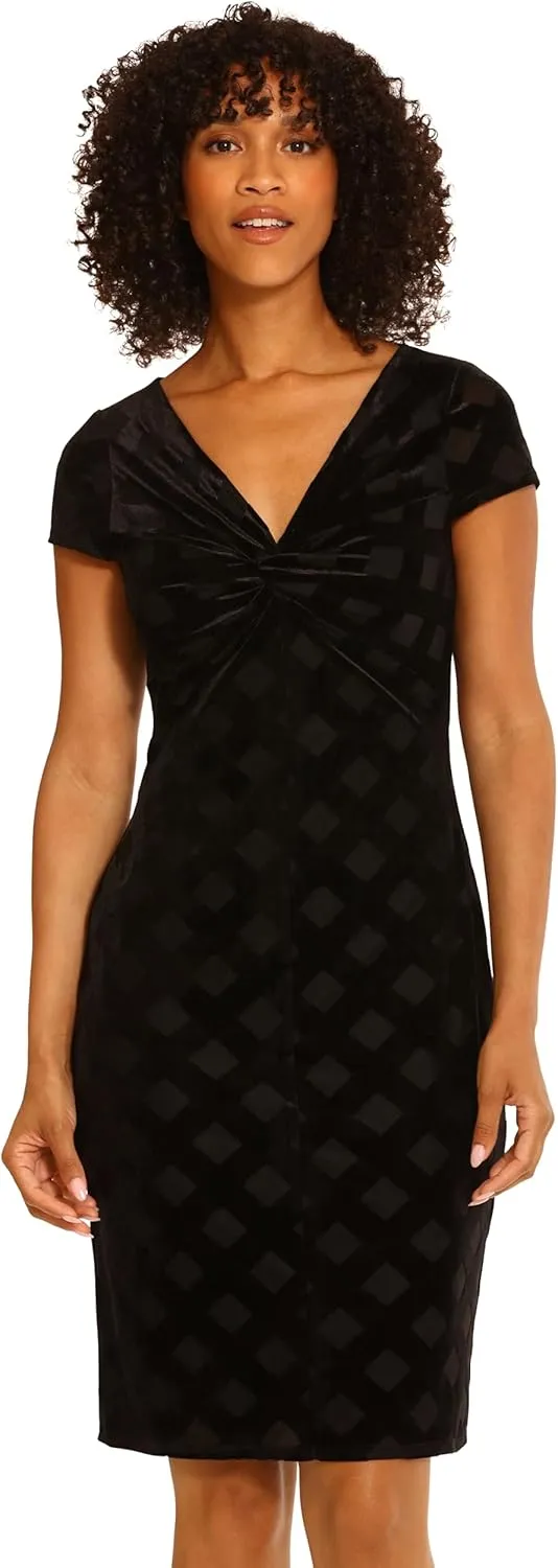 Maggy London Women's Holiday Sequin Dress Event Occasion Cocktail Party Guest of