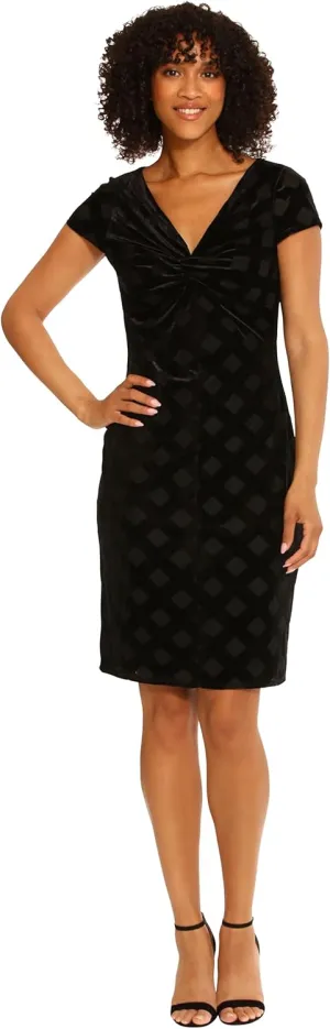 Maggy London Women's Holiday Sequin Dress Event Occasion Cocktail Party Guest of