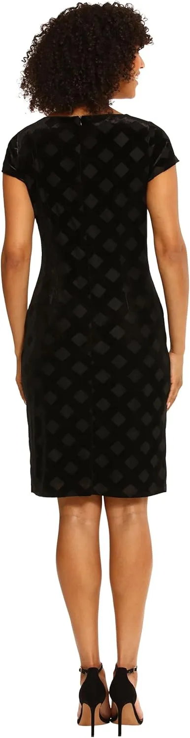 Maggy London Women's Holiday Sequin Dress Event Occasion Cocktail Party Guest of