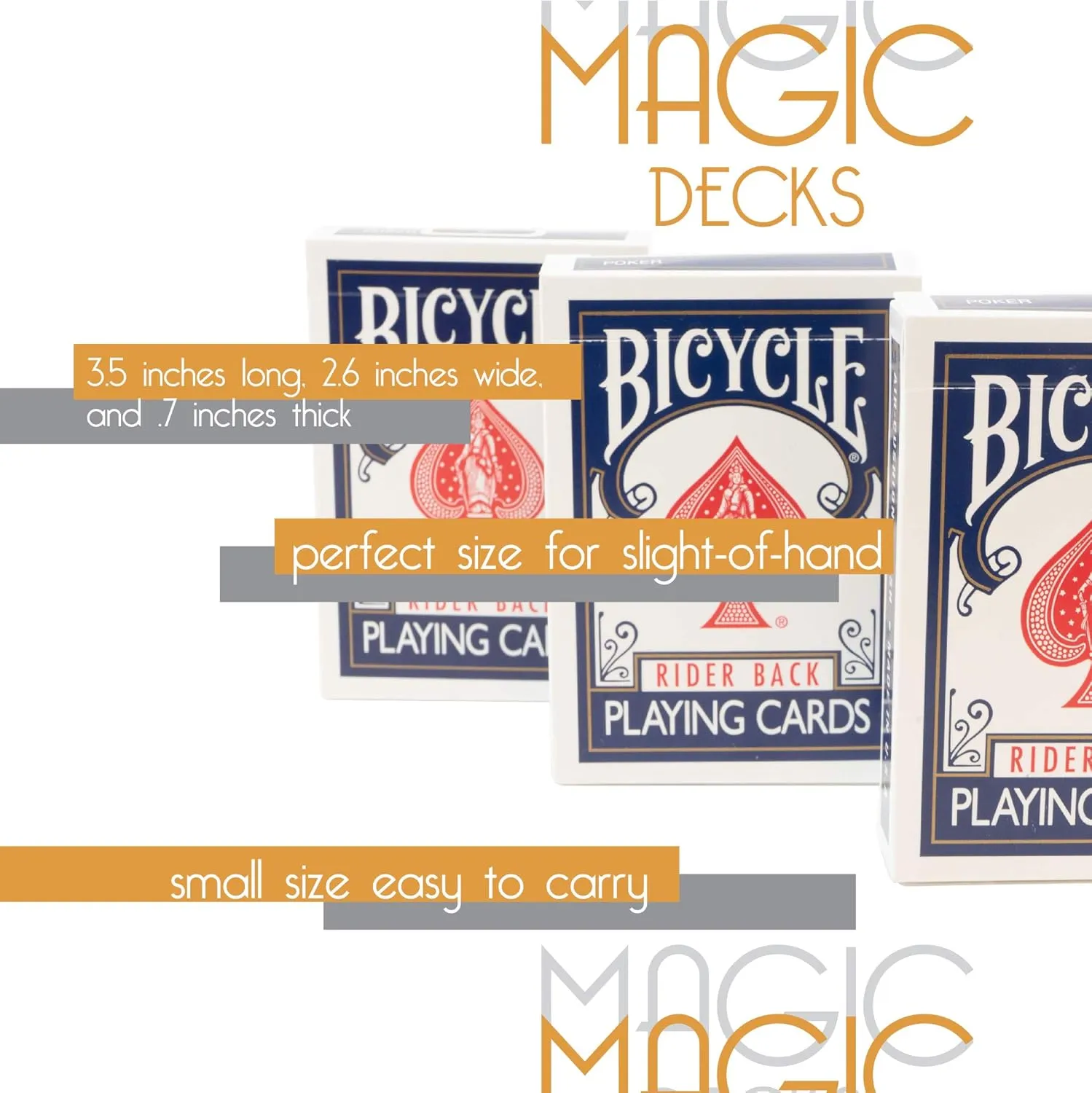 Magic Masters Combo: Invisible, Svengali and a Standard Deck Deception Trick Kit Blue Back