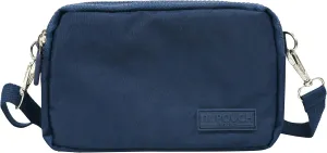 Malibu Crossbody Mini Bag Washed Nylon Clutch Adjustable Strap