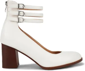 Mary Jane Shoe Women Heels Chunky Block Heel Close Round Toe Pumps Shoes with Ankle Strap Dress Party Shoes