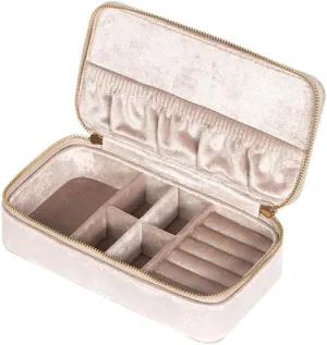 Meichuang Single Layer Velvet Jewelry Box Simplified Travel Portable Earnail Storage Jewelry Bag