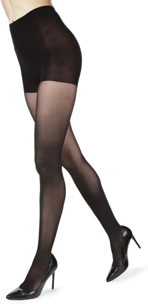 MeMoi Velveteen Semi Opaque Tights, Comfortable and Lightweight Control Top Tights, 30 Denier - Sizes S-Q2