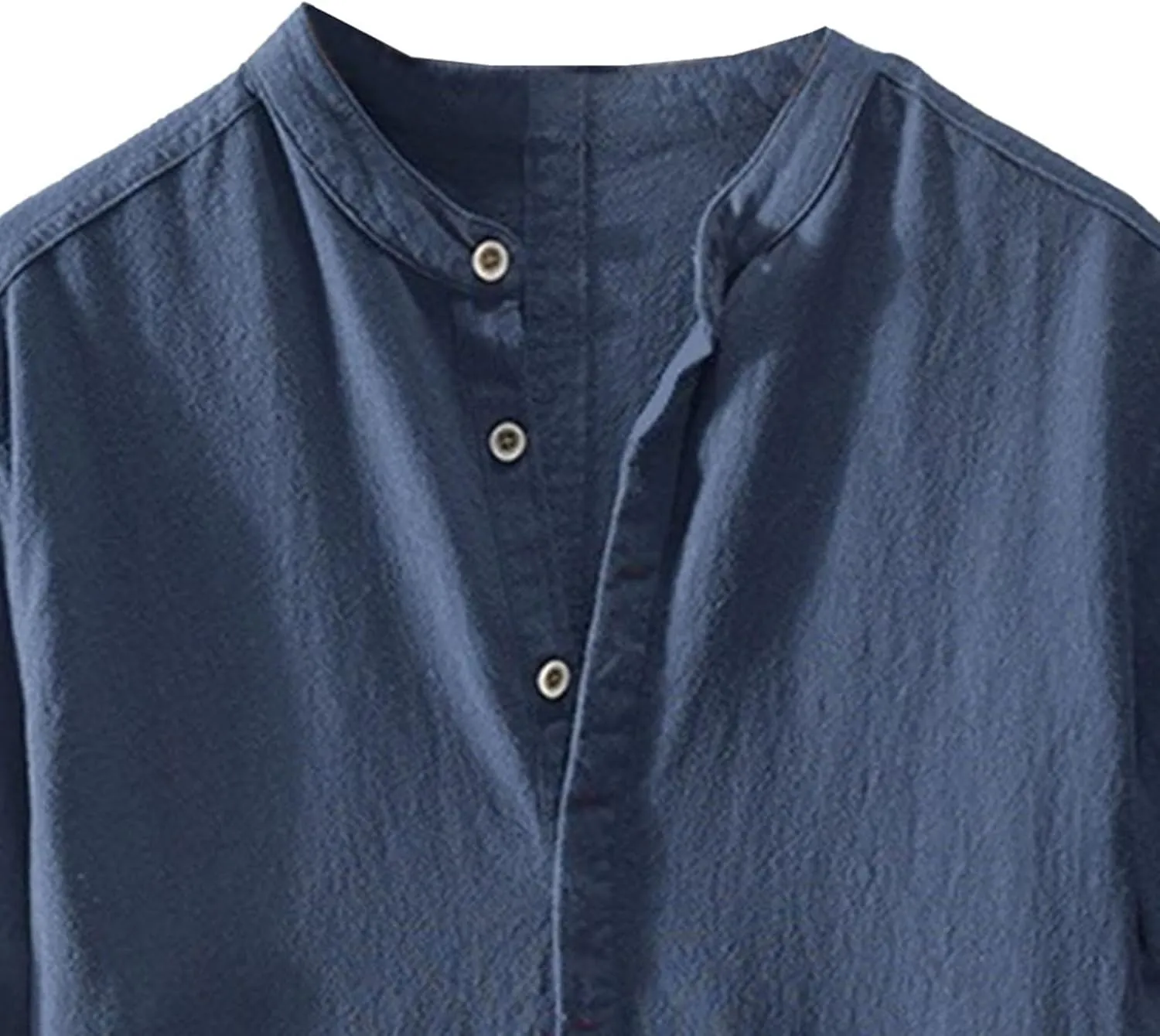 Men's Breathable Fresh Handsome Short Sleeve Outdoor Versatile Simple Short Sleeve Cotton Linen Fashion Short Shirt