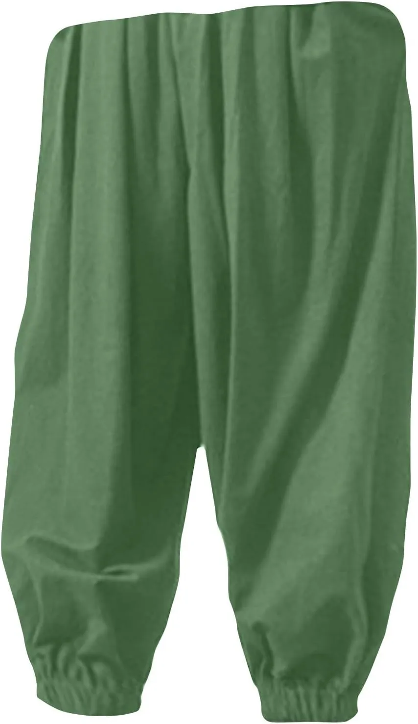 Mens Hippie Harem Pants Casual Elastic Drawstring Tapered Pants Solid Color Baggy Yoga Drop Crotch Trouser