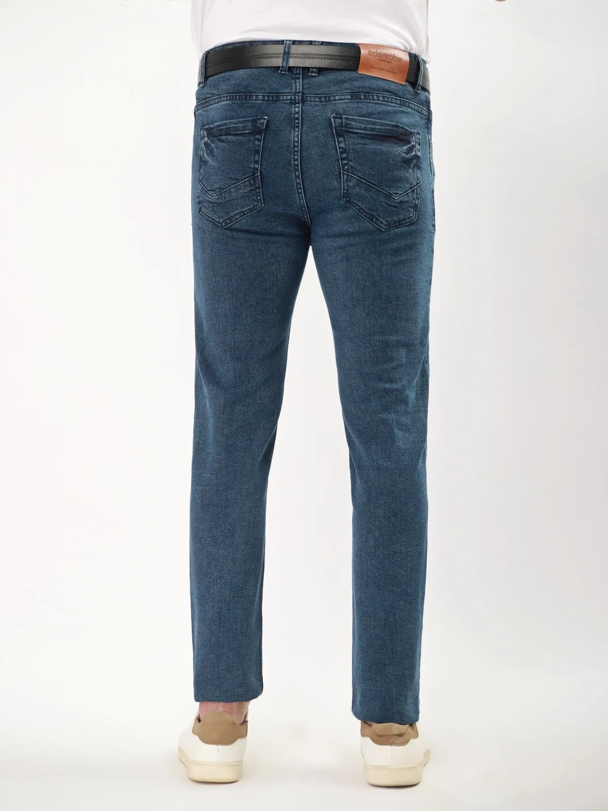 Men's Indigo Blue Jeans - EMBPD21-009