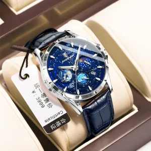 Men's Multi-functional Quartz Watch