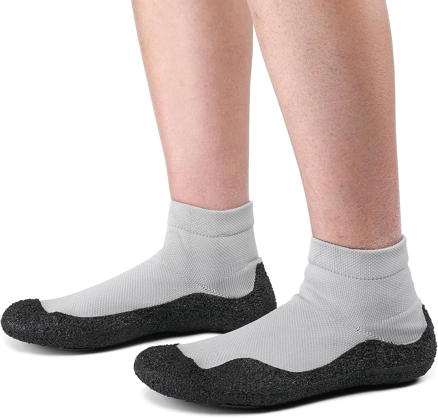 Mens Womens Barefoot Sock Shoes Minimalist Zero Drop Walking Shoes Comfortable Lightweight Ultra Portable Non Slip Multi-Purpose Fitness Workout Yoga Shoes