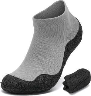 Mens Womens Barefoot Sock Shoes Minimalist Zero Drop Walking Shoes Comfortable Lightweight Ultra Portable Non Slip Multi-Purpose Fitness Workout Yoga Shoes