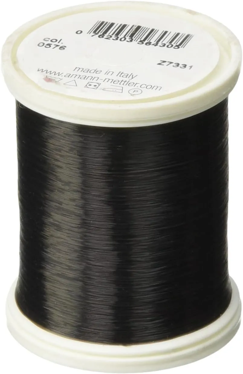 Mettler Transfil Monofilament Thread 100% Nylon 1,094 Yards-Smoke