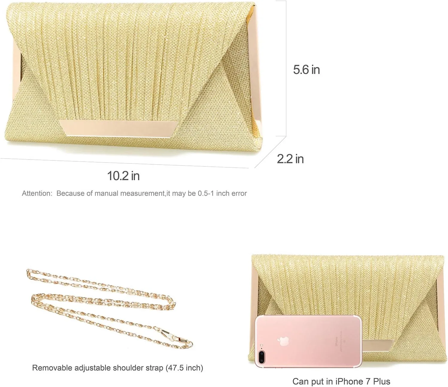 Mihawk Women's Clutch Purses and Bags - Evening Clutches and Handbags