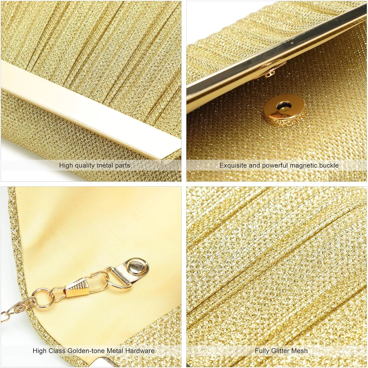 Mihawk Women's Clutch Purses and Bags - Evening Clutches and Handbags