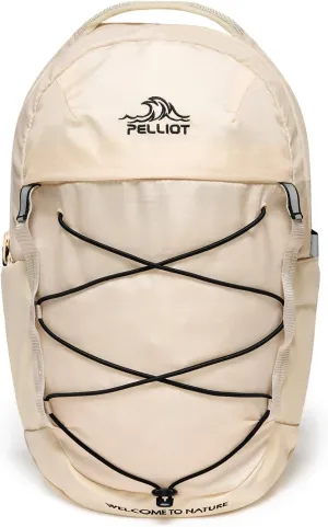 Mini Backpack 10L Water Repellent Casual Daypack Lightweight Hiking Backpack Small Back Pack for Women Men Off White