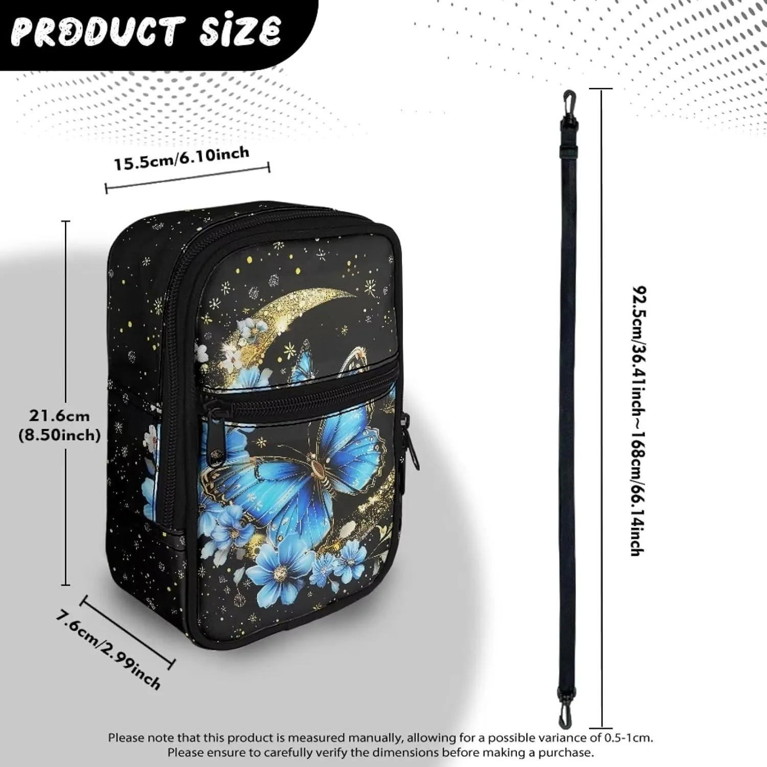 Mini Crossbody Shoulder Sling Bag Multi-Function Travel Pouch Bag Lightweight Stylish Cellphone Purse Wallet