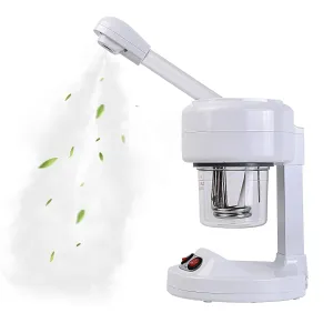 Mini Facial Steamer for Salon and Spa - Desk Ozone Face Steamer for Personal Care - Portable Steam Machine