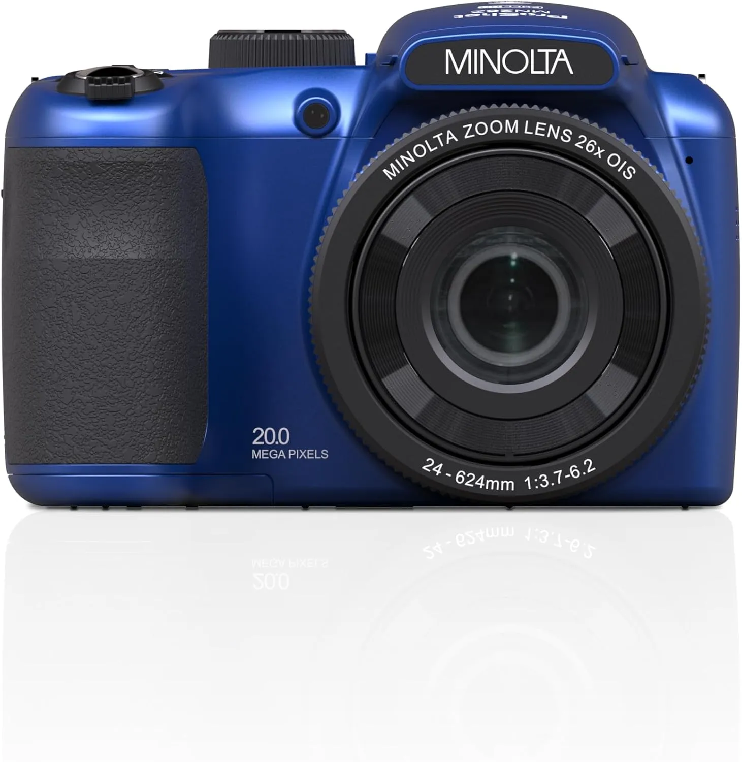Minolta 20 Mega Pixels 26x Optical Zoom Digital Camera with 1080p FHD Video