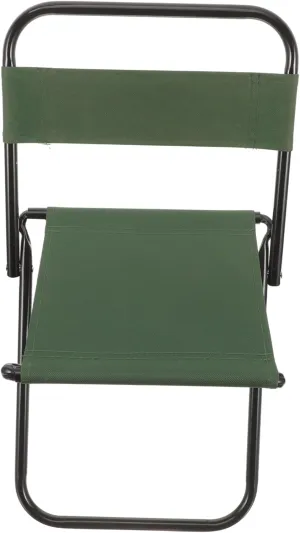Mipcase Foldable Camping Chair Lightweight Portable Outdoor Stool for Fishing Hiking and Beach Trips Compact Design for and Storage for Sports Events and Gardens