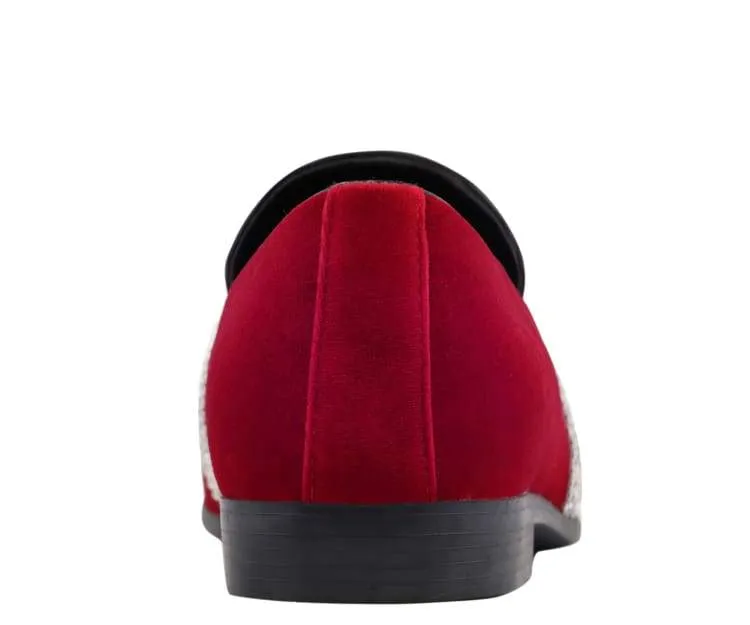 Monarch Red Smoking Slippers