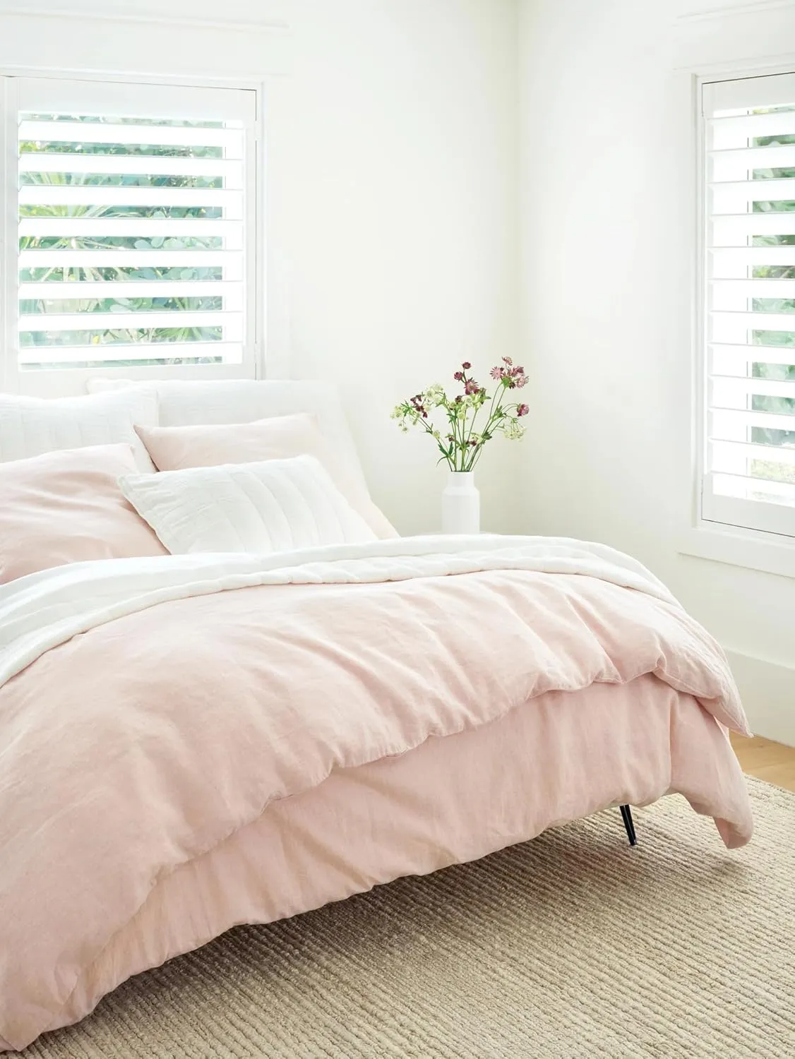 Monet White Quilted Sham, King Size, White Solid Pattern
