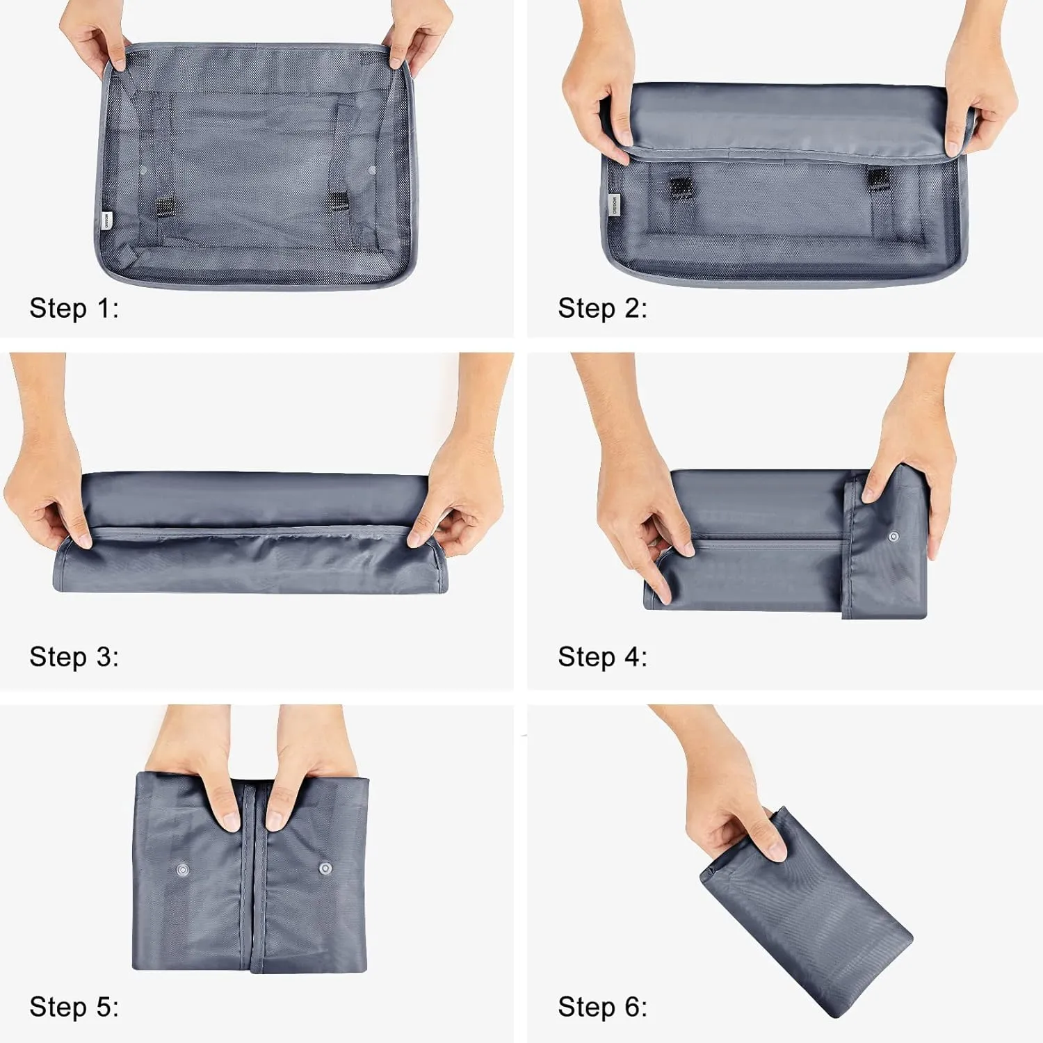 Mossio 9 Set Packing Cubes with Shoe Bag & Electronics Bag - Luggage Organizers Suitcase Travel Accessories