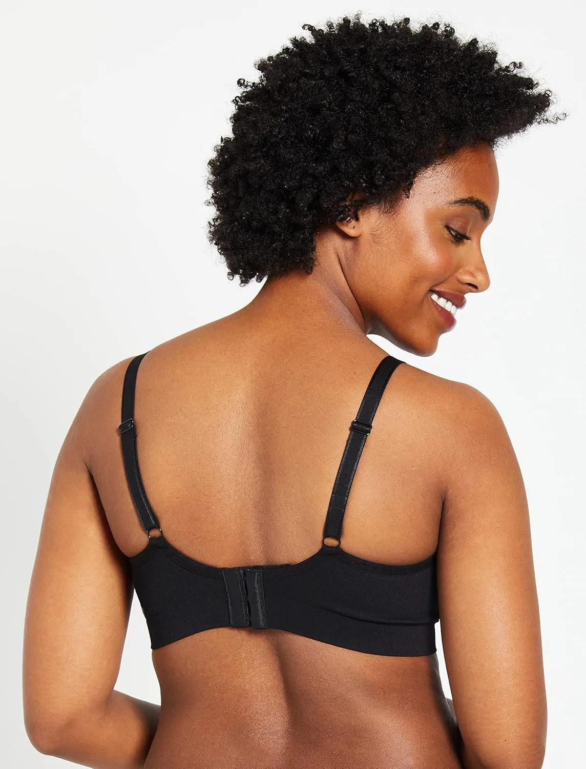 Motherhood Maternity Women’s Seamless Clip Down Nursing Bra Machine Washable Sizes S–3X Available in 1 & 2 Packs
